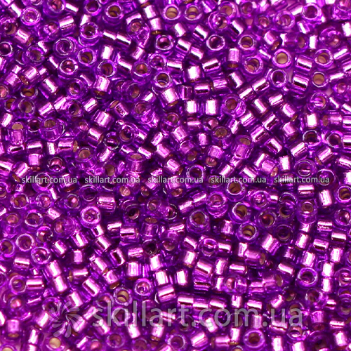 Бисер DB-1345 Miyuki Delica Beads 11/0 (блестящий, фиолетовый)